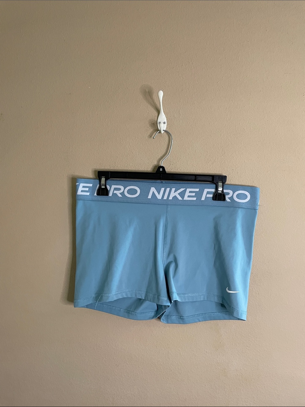 Nike Light Blue Pro Performance Shorts SZ XL